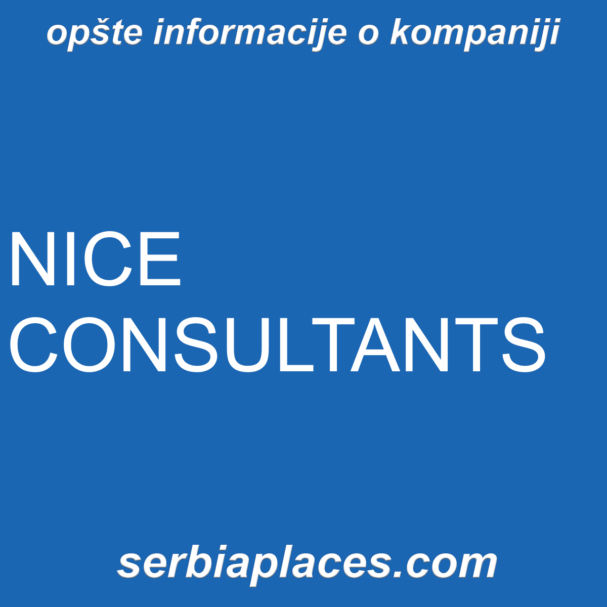 NICE CONSULTANTS