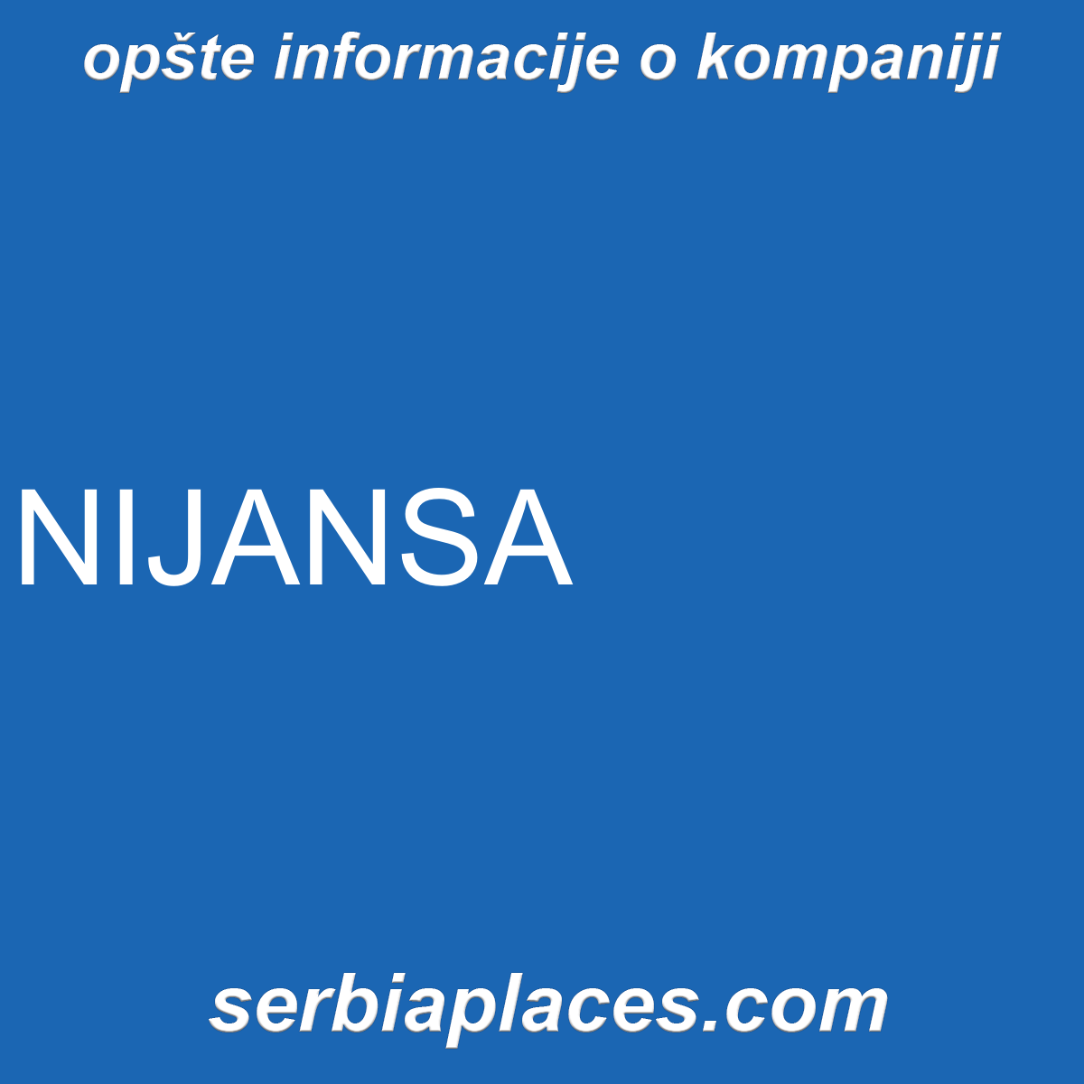 NIJANSA