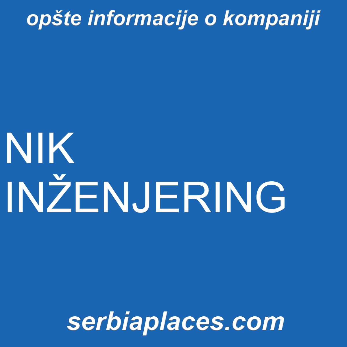 NIK INŽENJERING