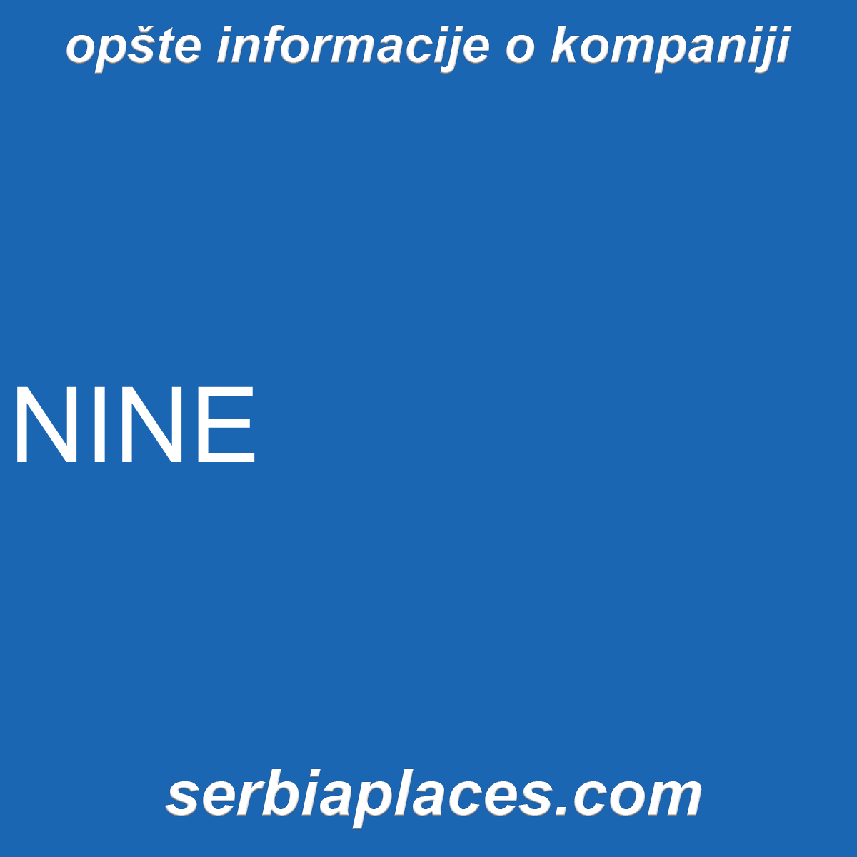 NINE