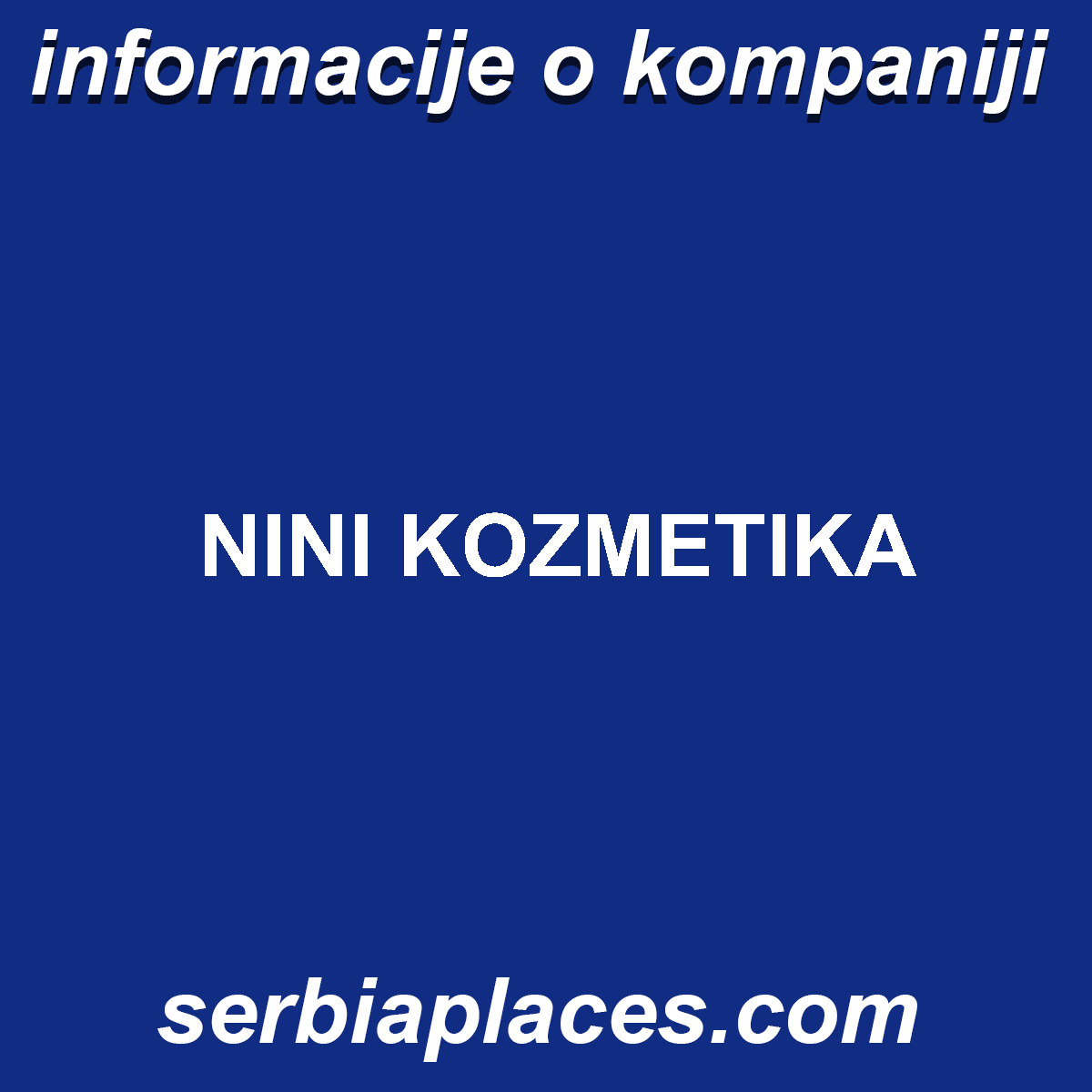 NINI KOZMETIKA