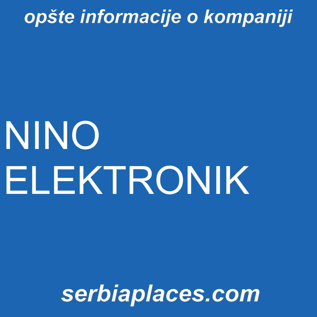 NINO ELEKTRONIK