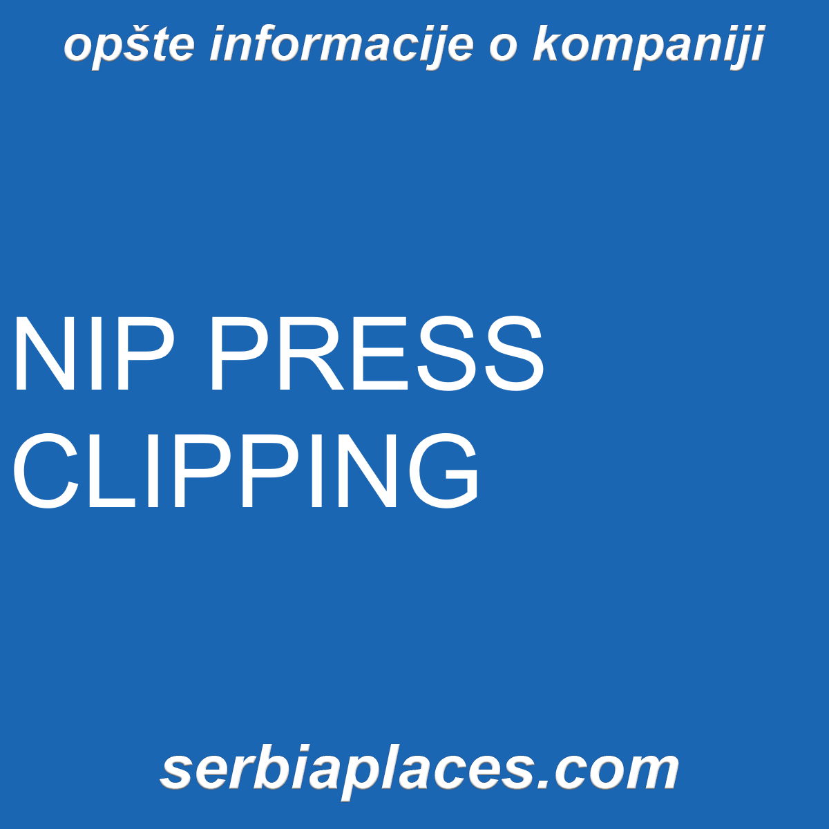 NIP PRESS CLIPPING