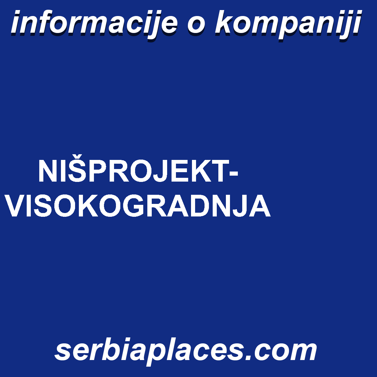 NIŠPROJEKT-VISOKOGRADNJA