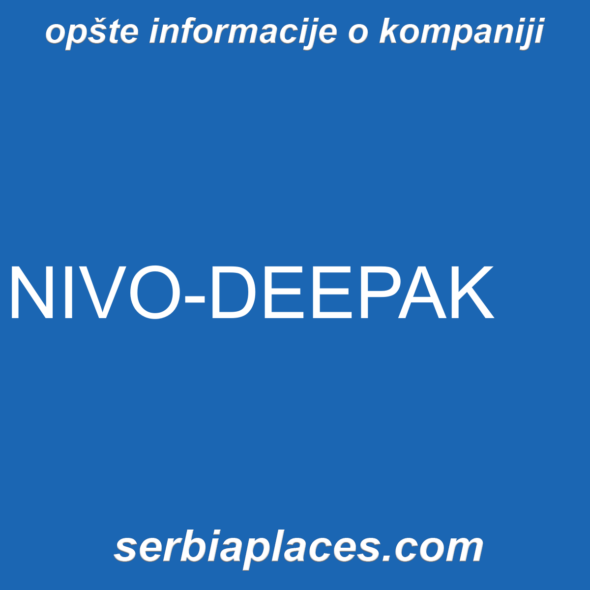 NIVO-DEEPAK