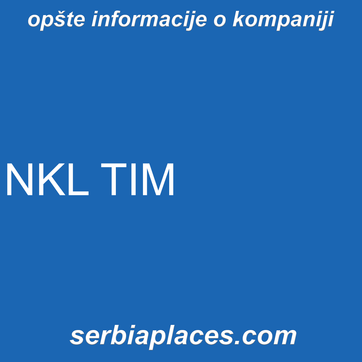 NKL TIM