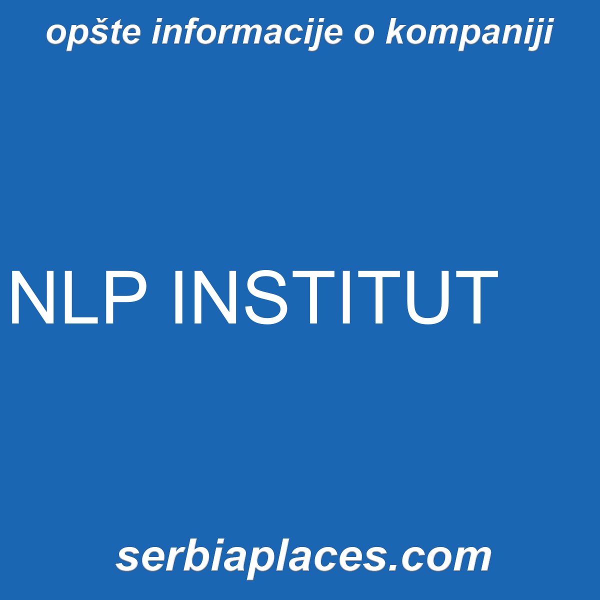 NLP INSTITUT