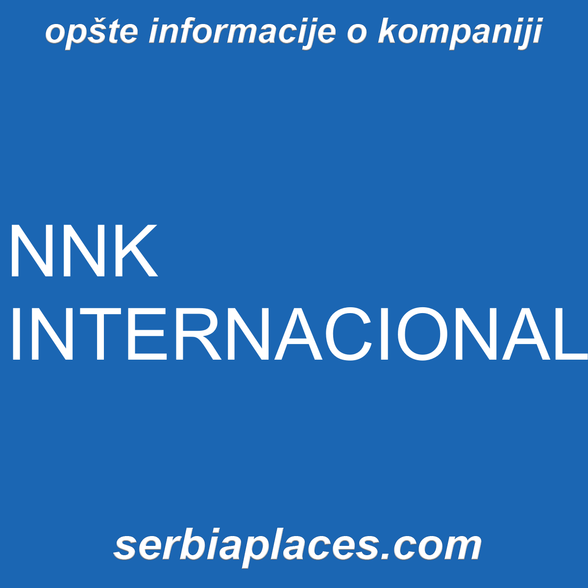 NNK INTERNACIONAL