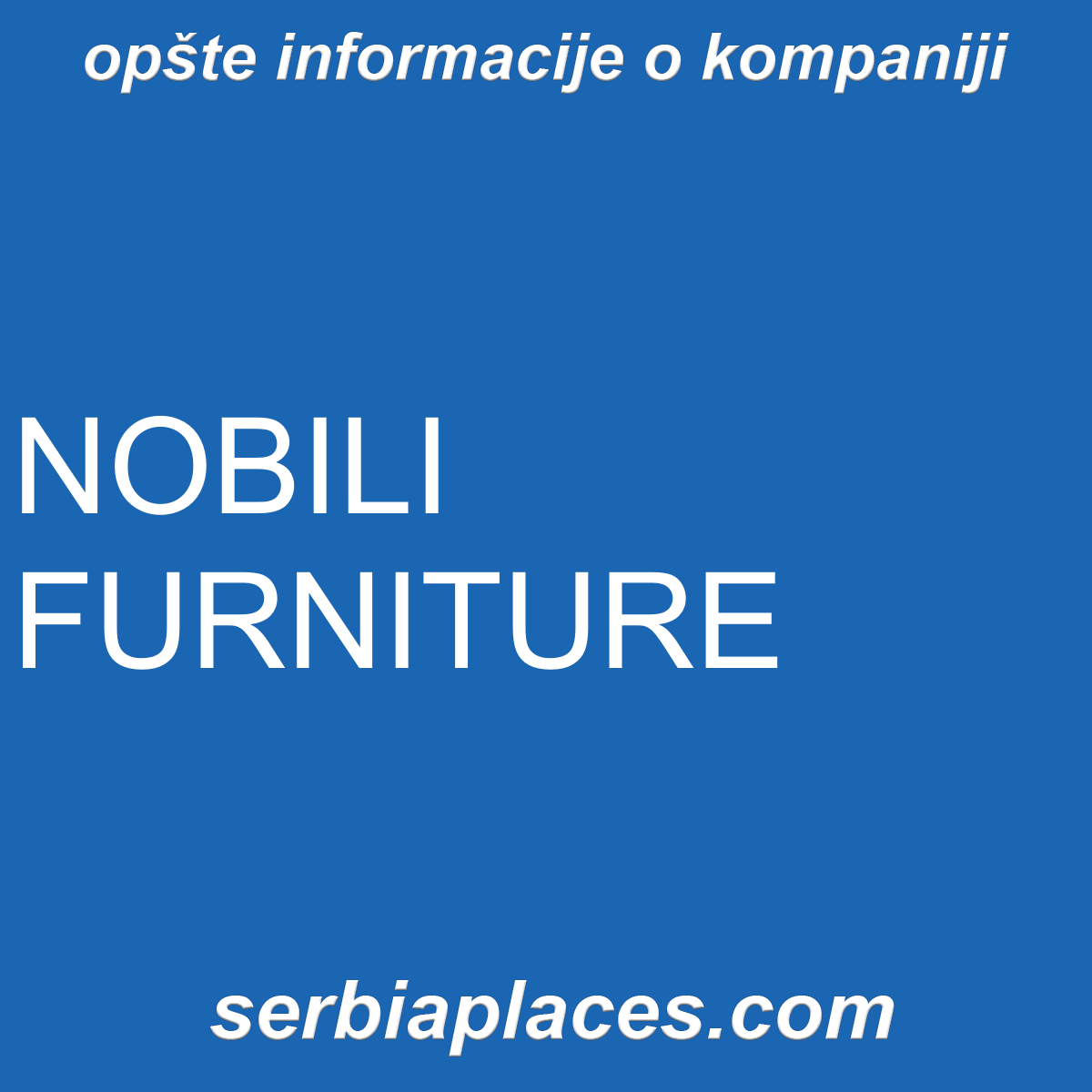 NOBILI FURNITURE