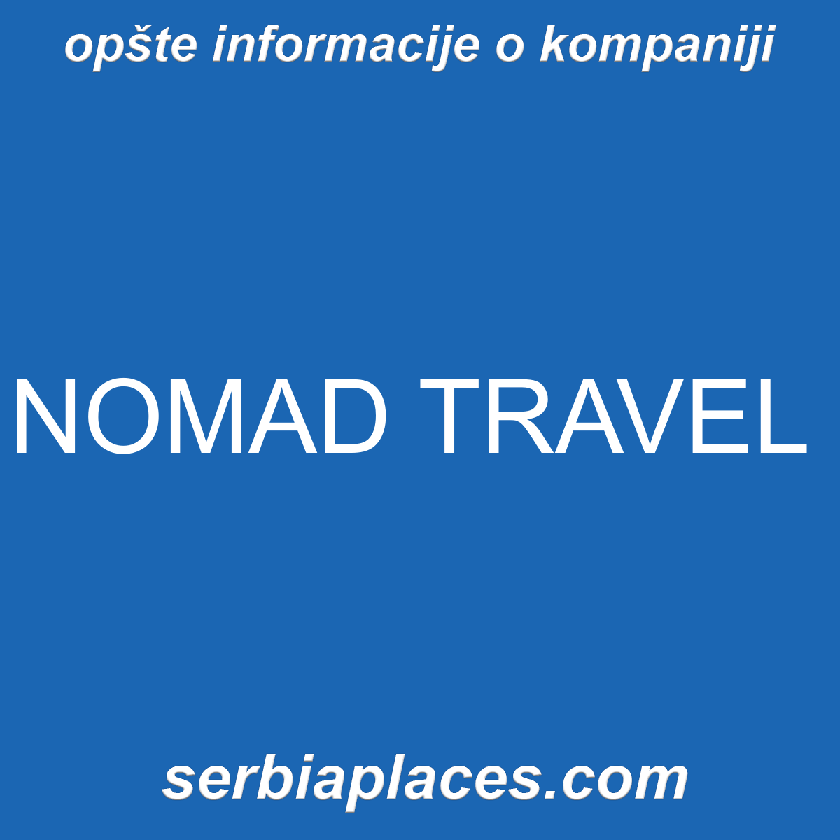 NOMAD TRAVEL