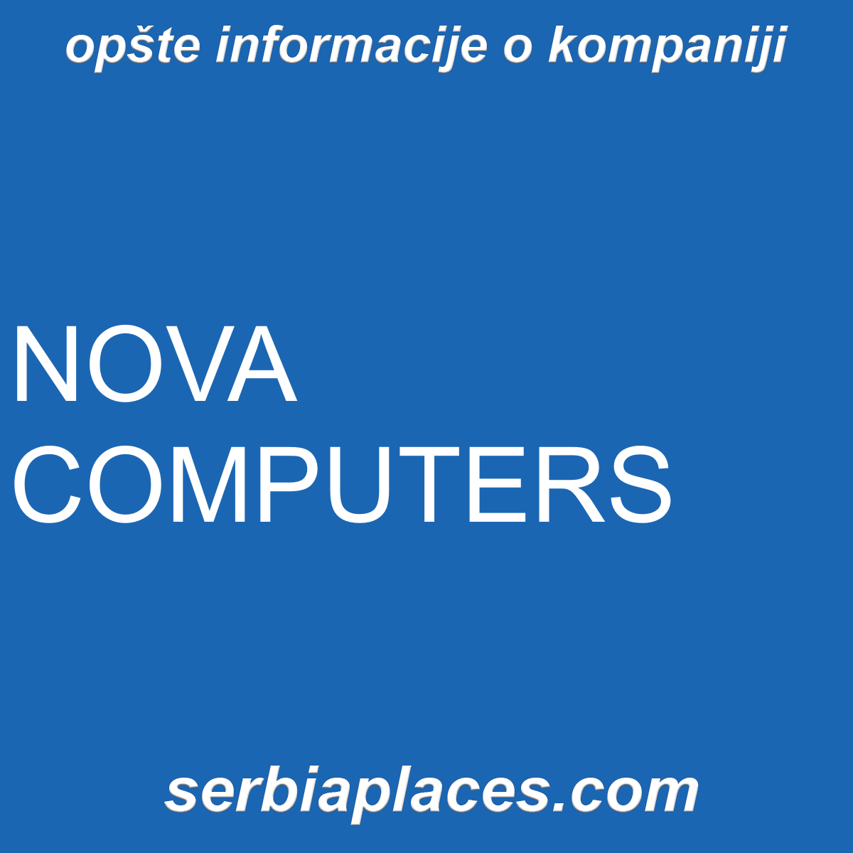 NOVA COMPUTERS