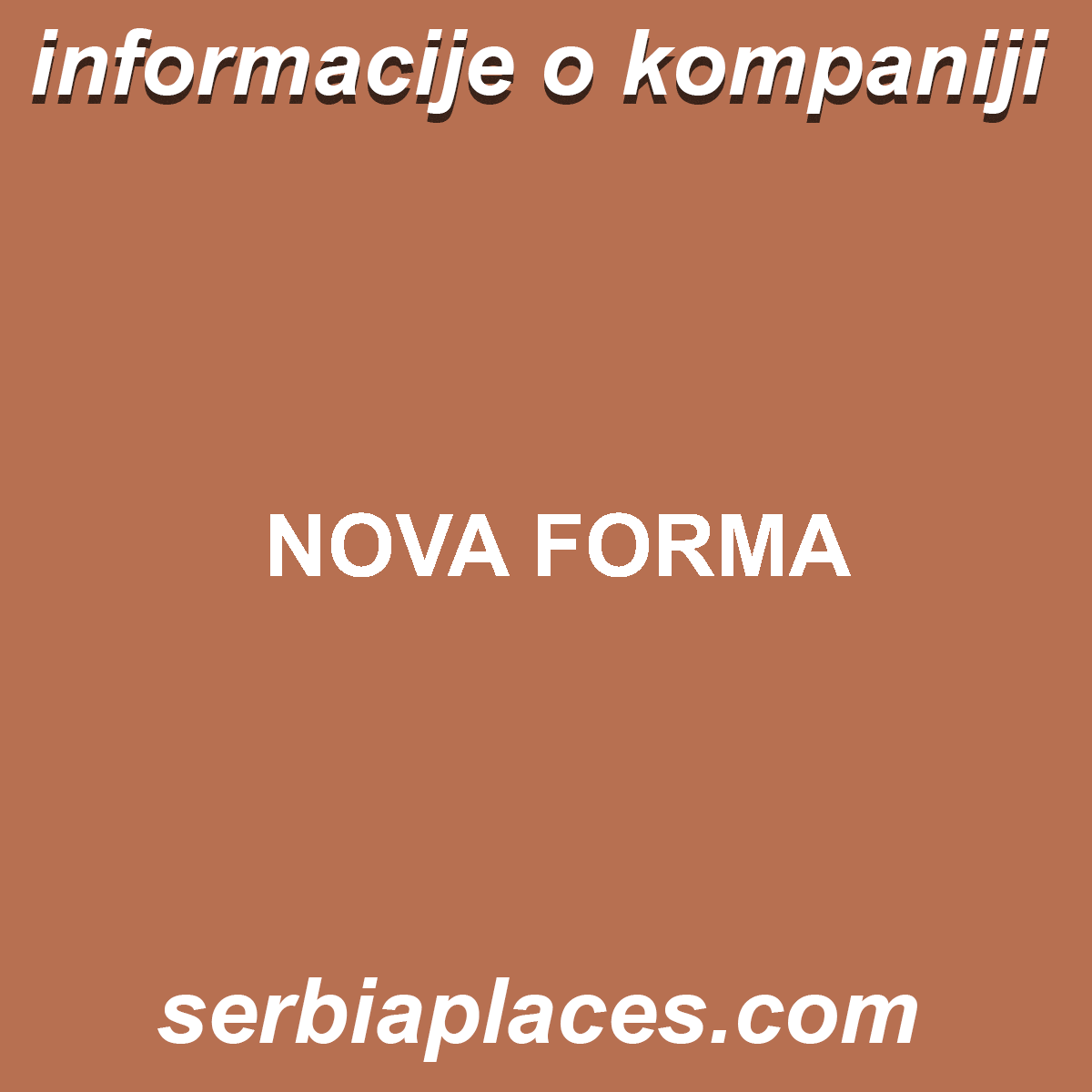 NOVA FORMA