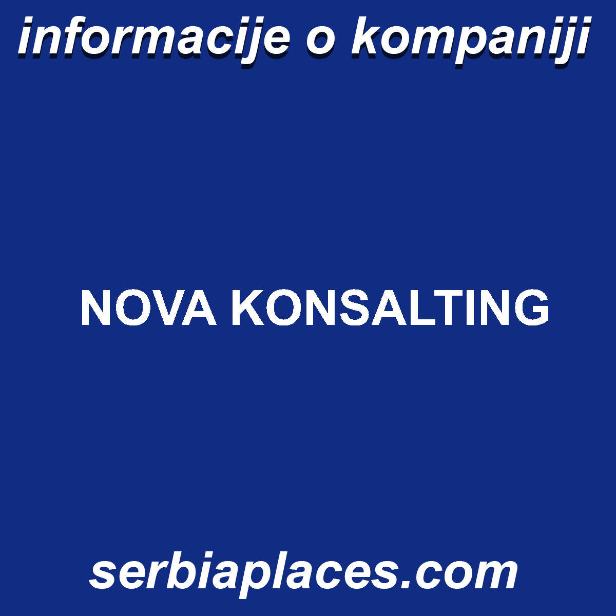 NOVA KONSALTING