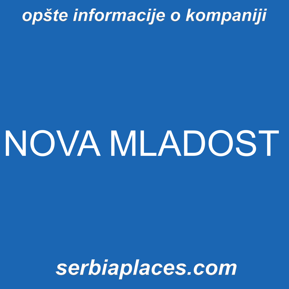 NOVA MLADOST