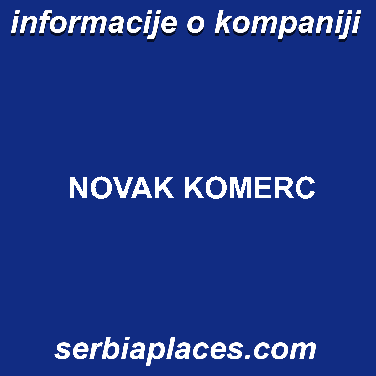 NOVAK KOMERC
