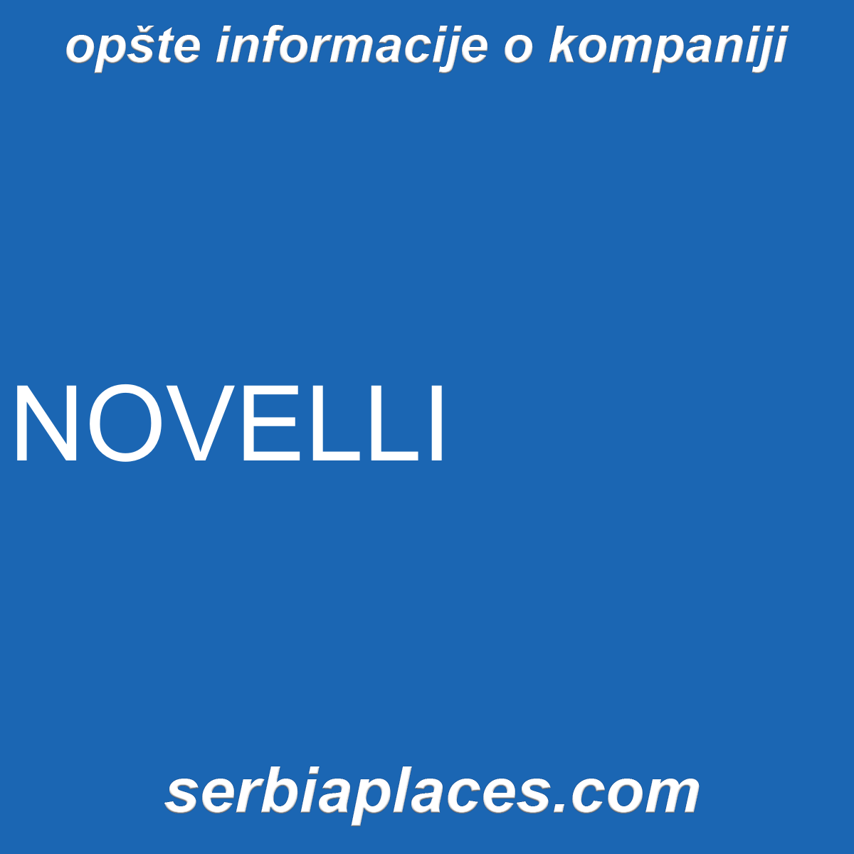 NOVELLI