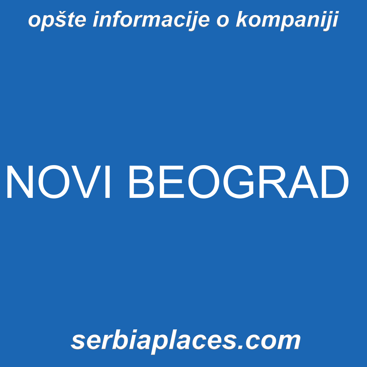 NOVI BEOGRAD