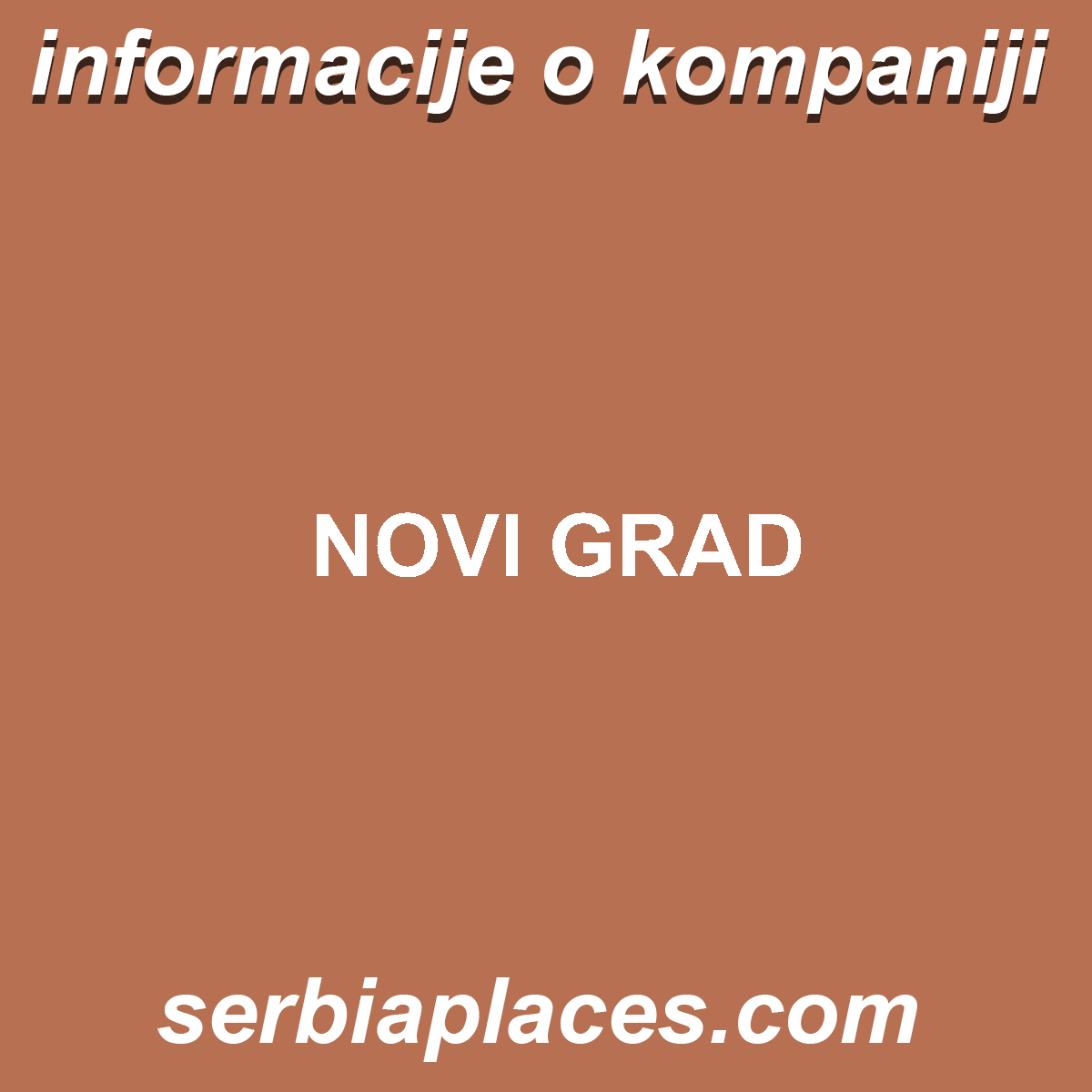 NOVI GRAD