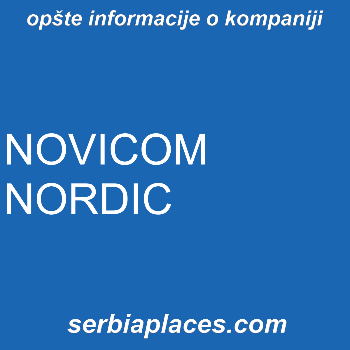 NOVICOM NORDIC