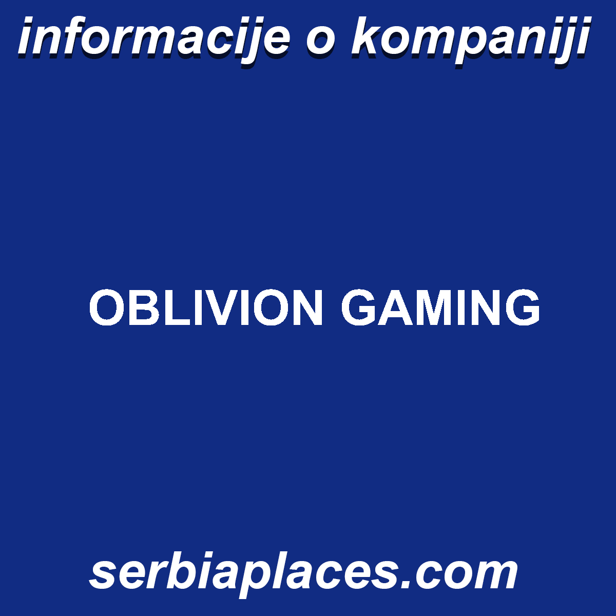 OBLIVION GAMING
