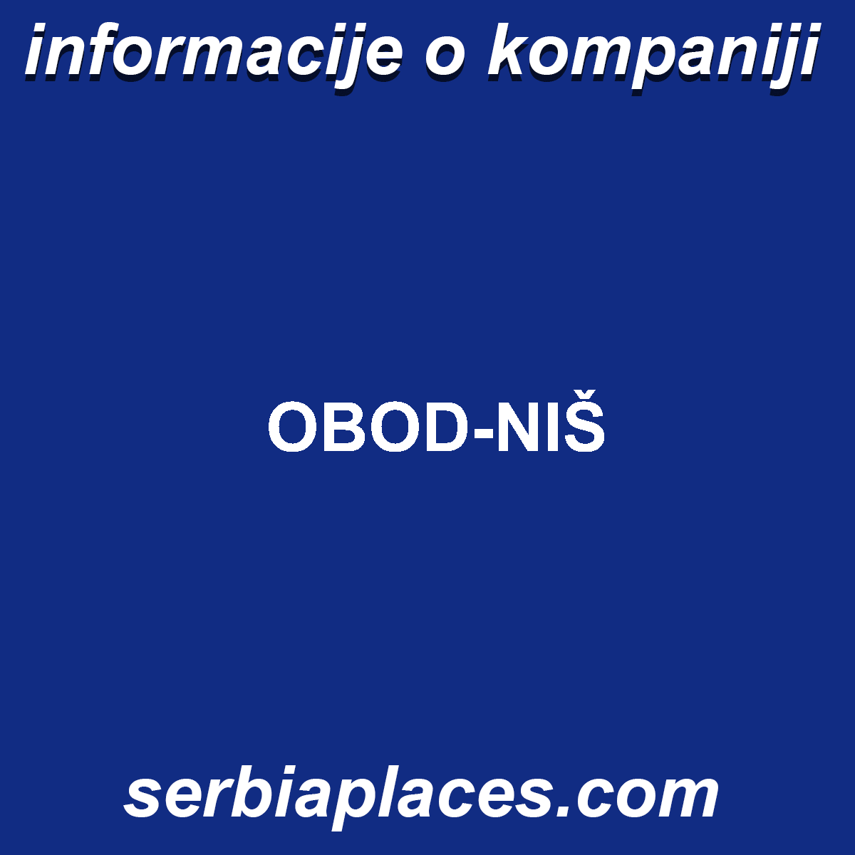 OBOD-NIŠ
