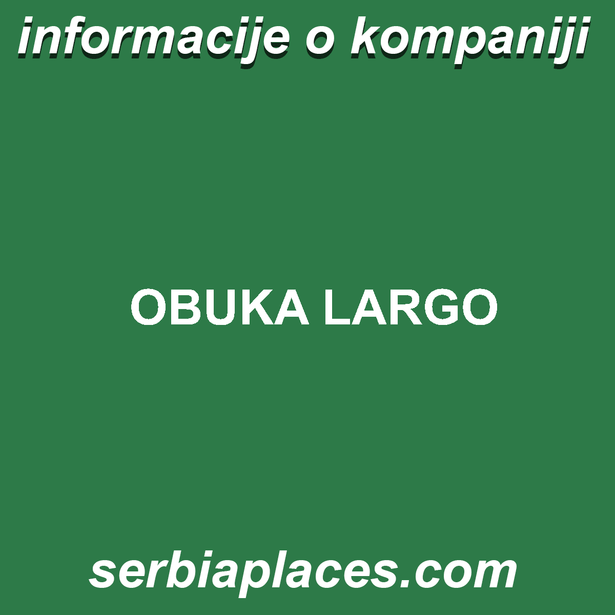 OBUKA LARGO