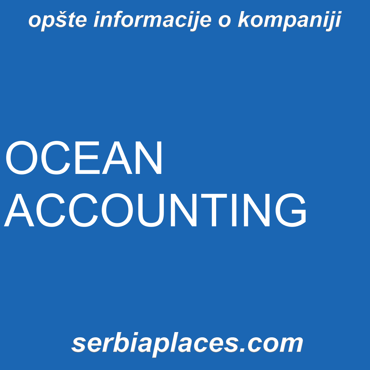 OCEAN ACCOUNTING