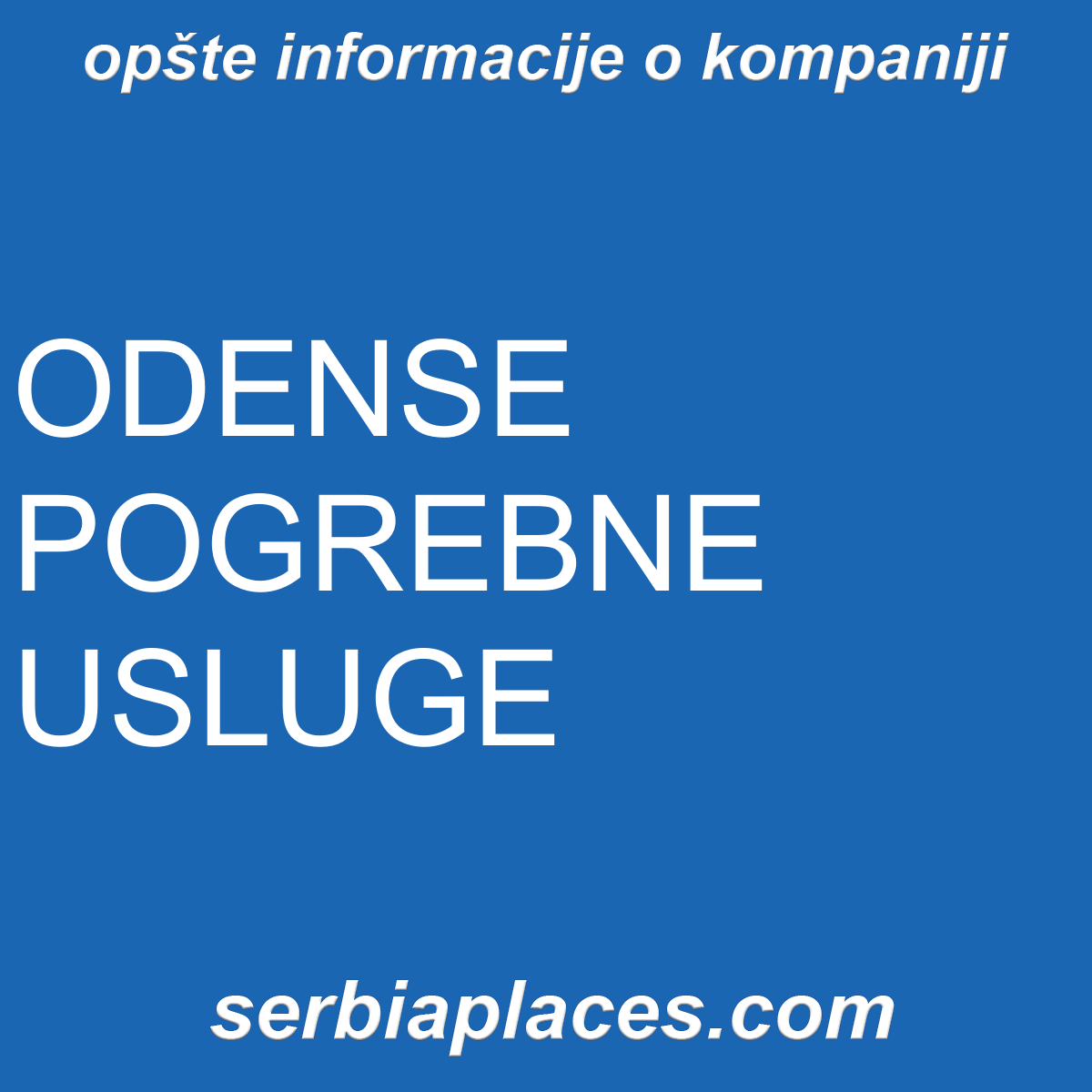 ODENSE POGREBNE USLUGE