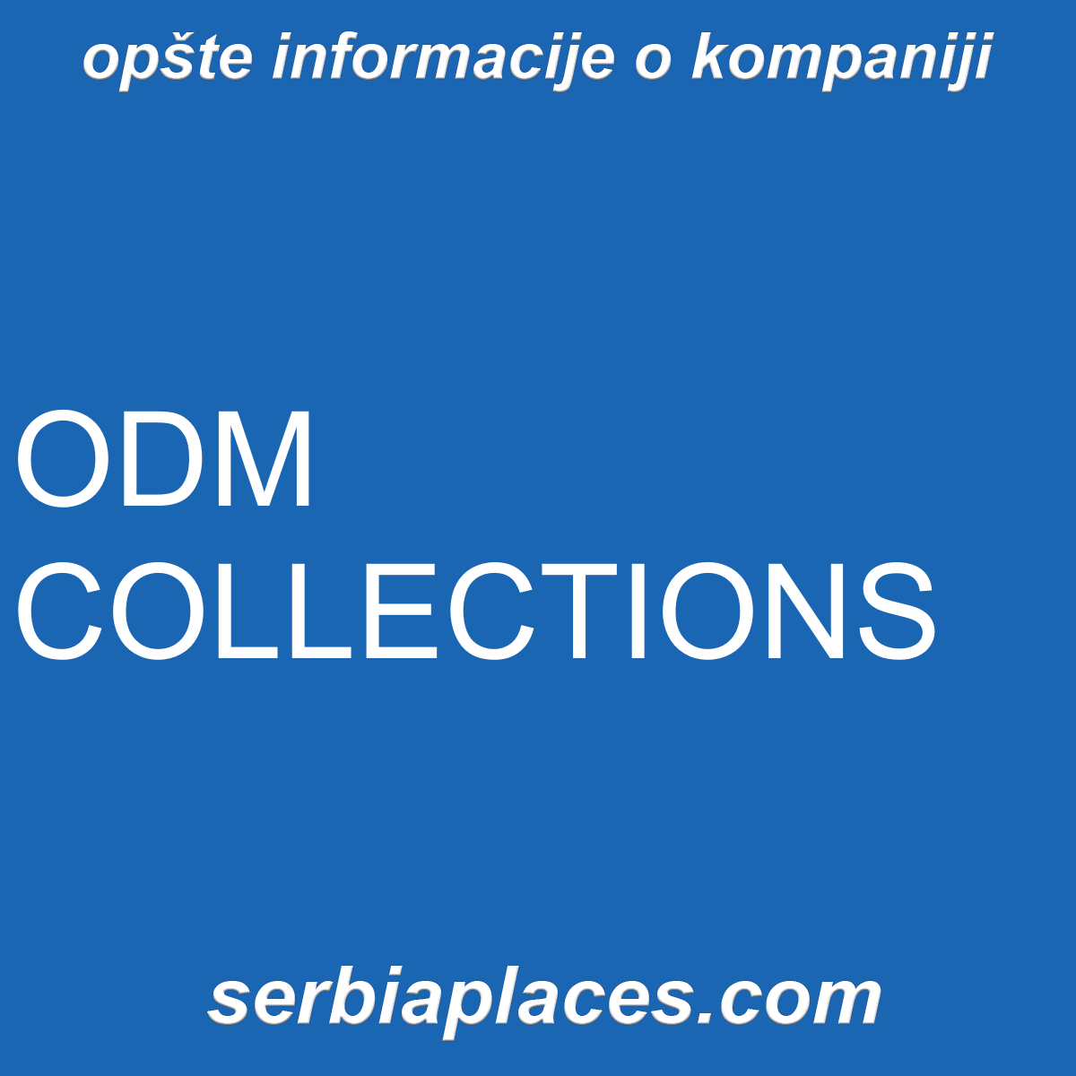 ODM COLLECTIONS