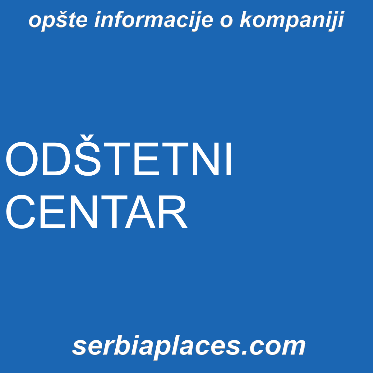 ODŠTETNI CENTAR
