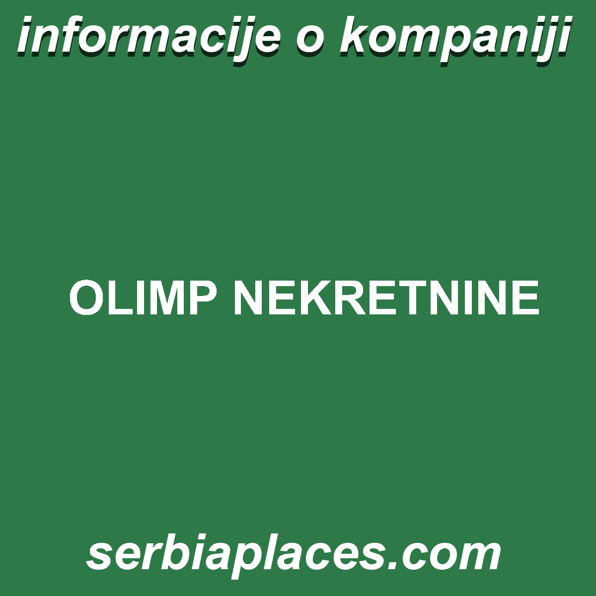 OLIMP NEKRETNINE