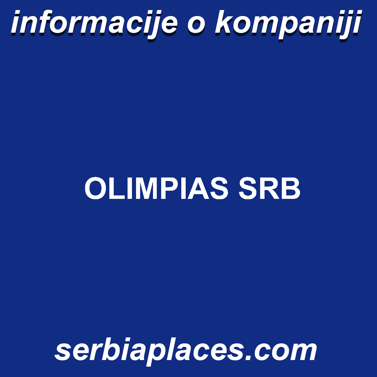 OLIMPIAS SRB