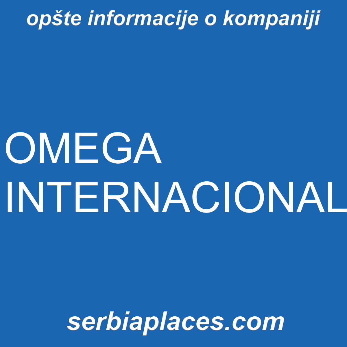 OMEGA INTERNACIONAL