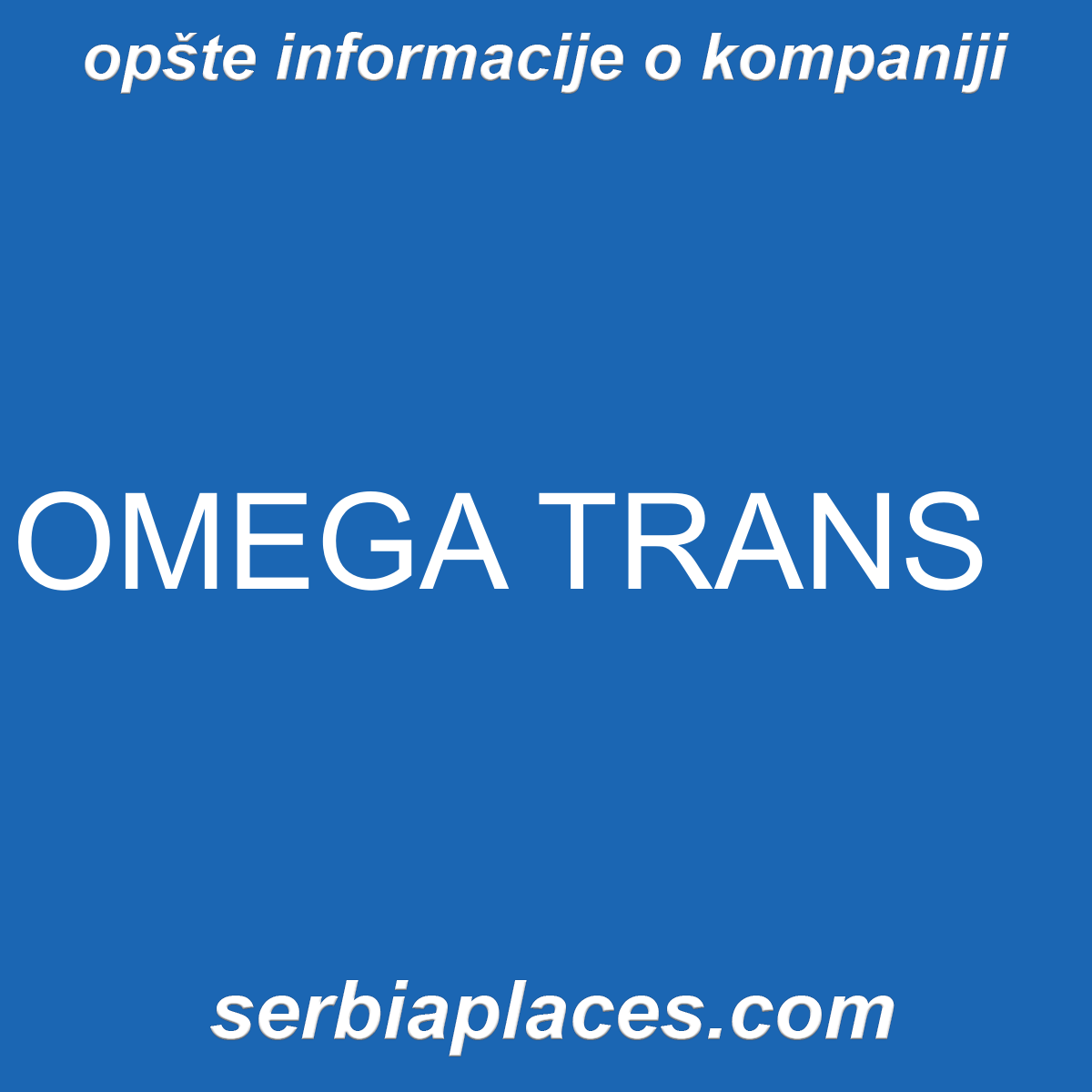 OMEGA TRANS