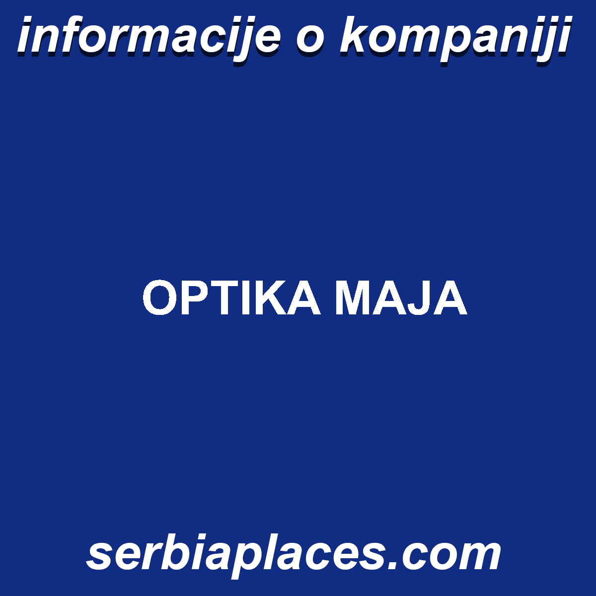OPTIKA MAJA