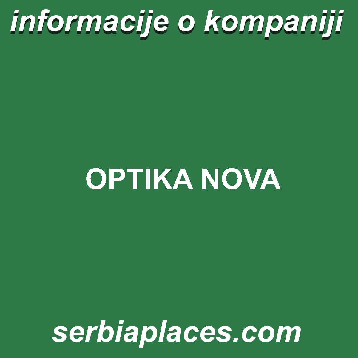 OPTIKA NOVA