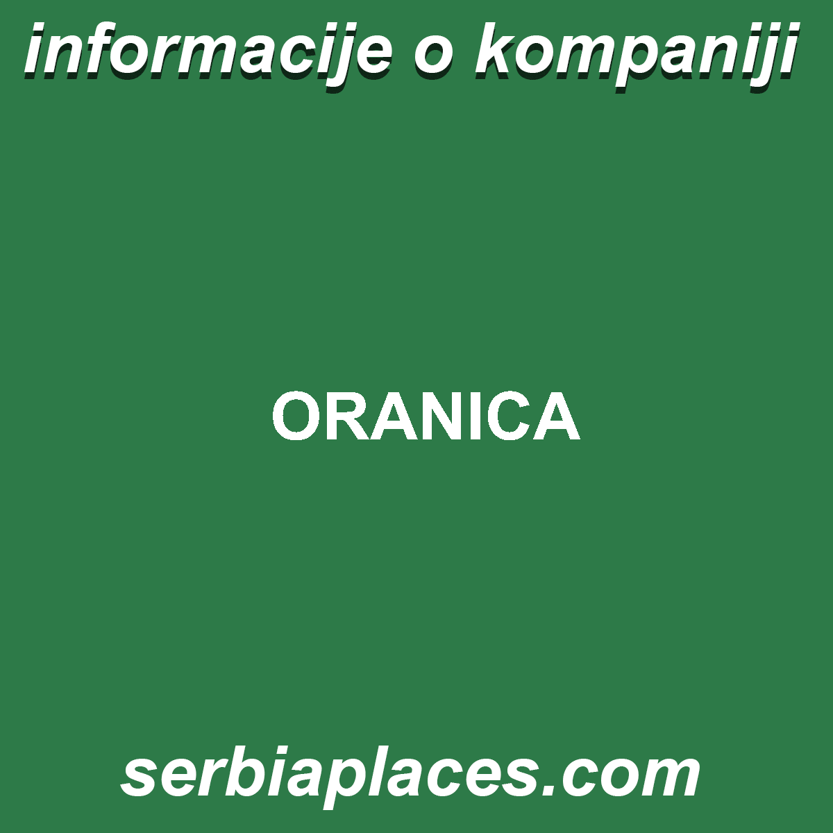 ORANICA