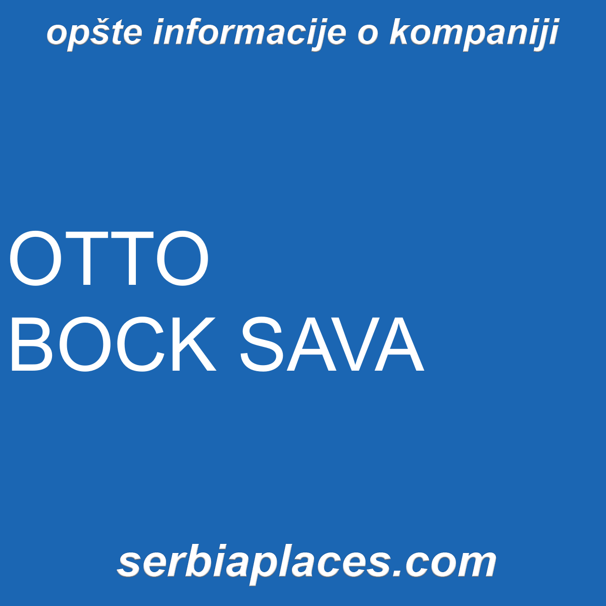 OTTO BOCK SAVA
