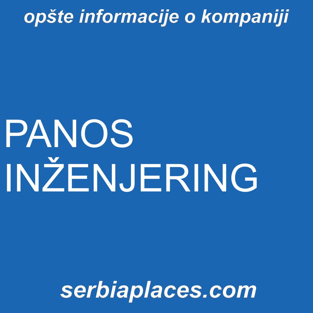 PANOS INŽENJERING