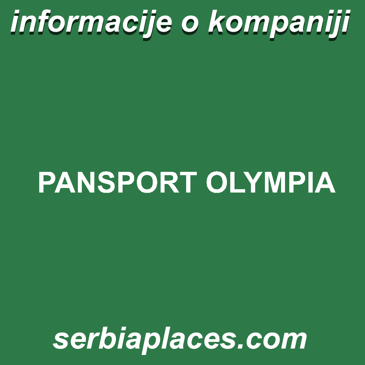 PANSPORT OLYMPIA