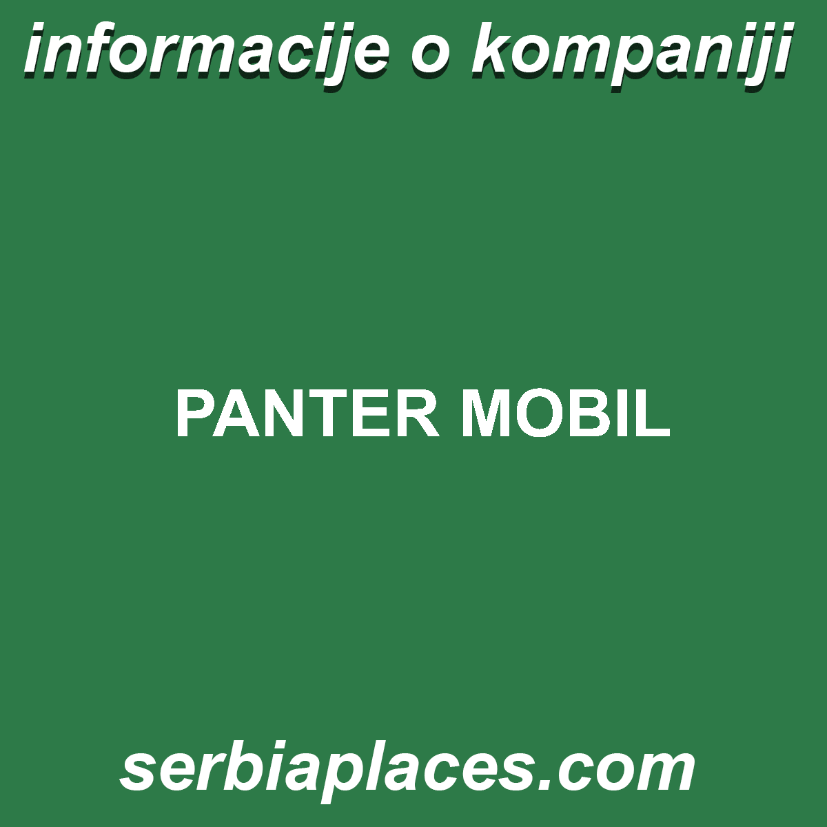 PANTER MOBIL
