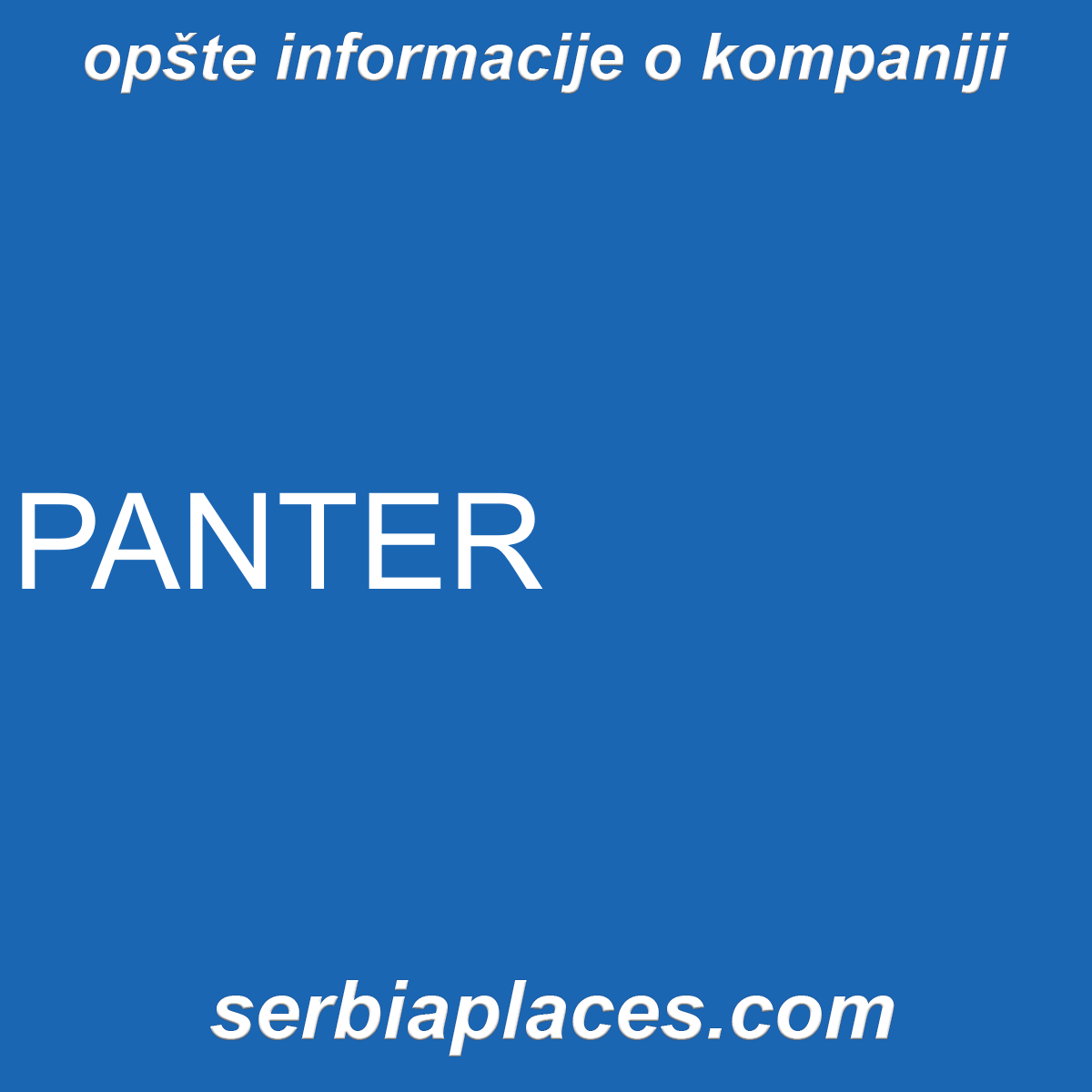 PANTER