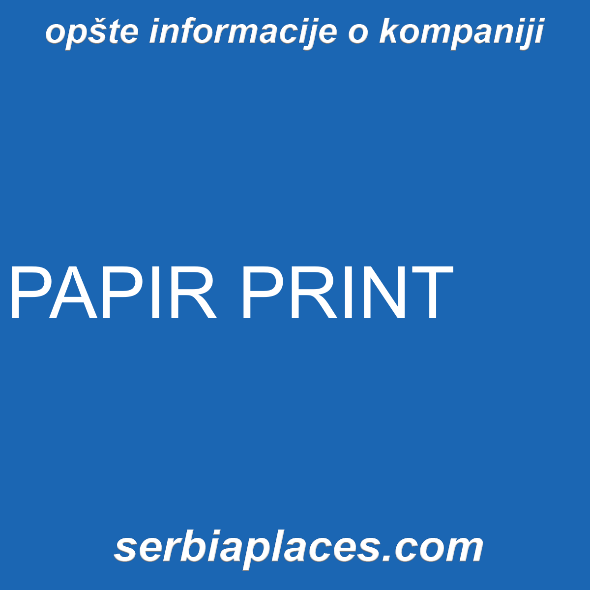 PAPIR PRINT