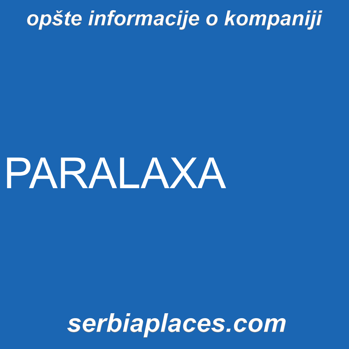 PARALAXA