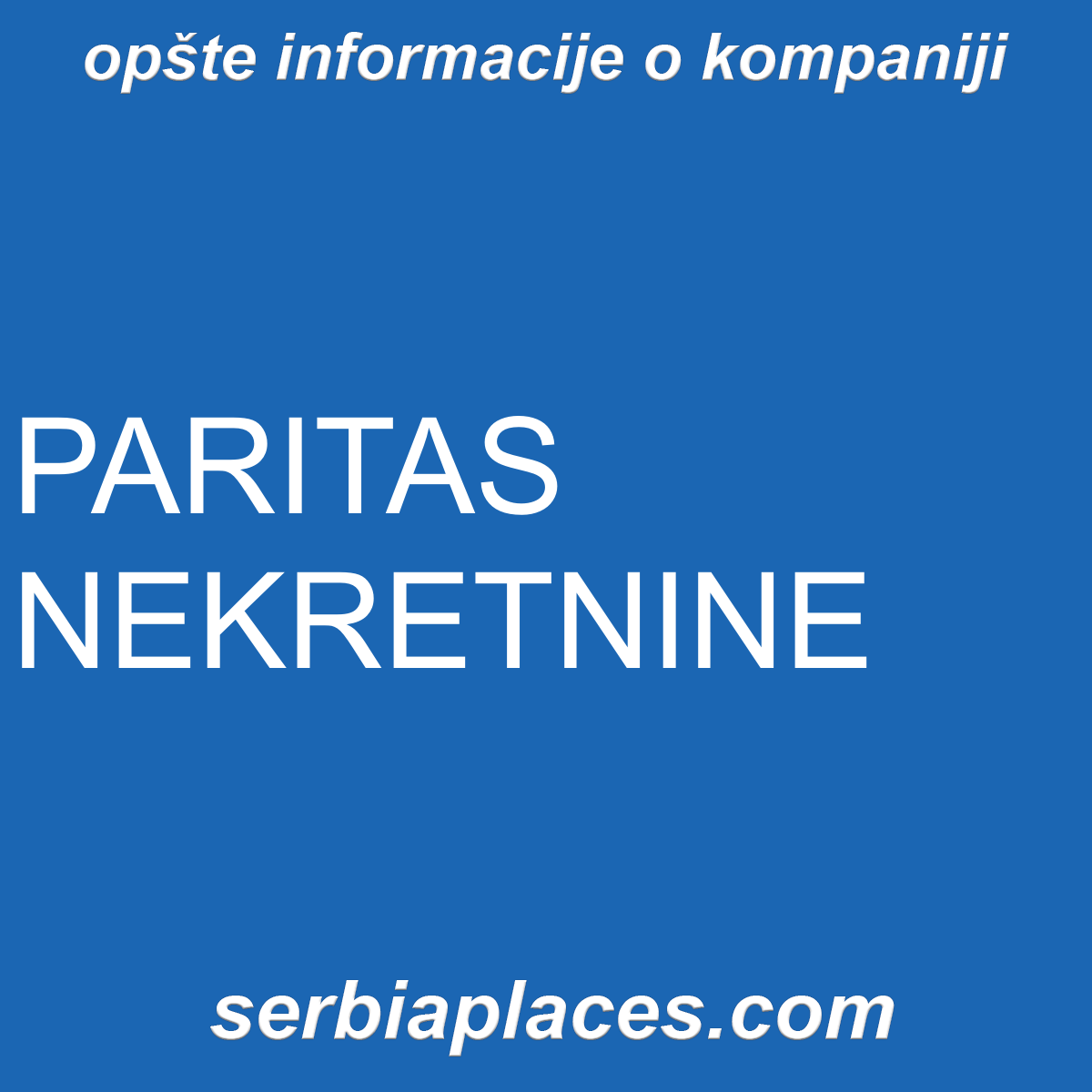 PARITAS NEKRETNINE