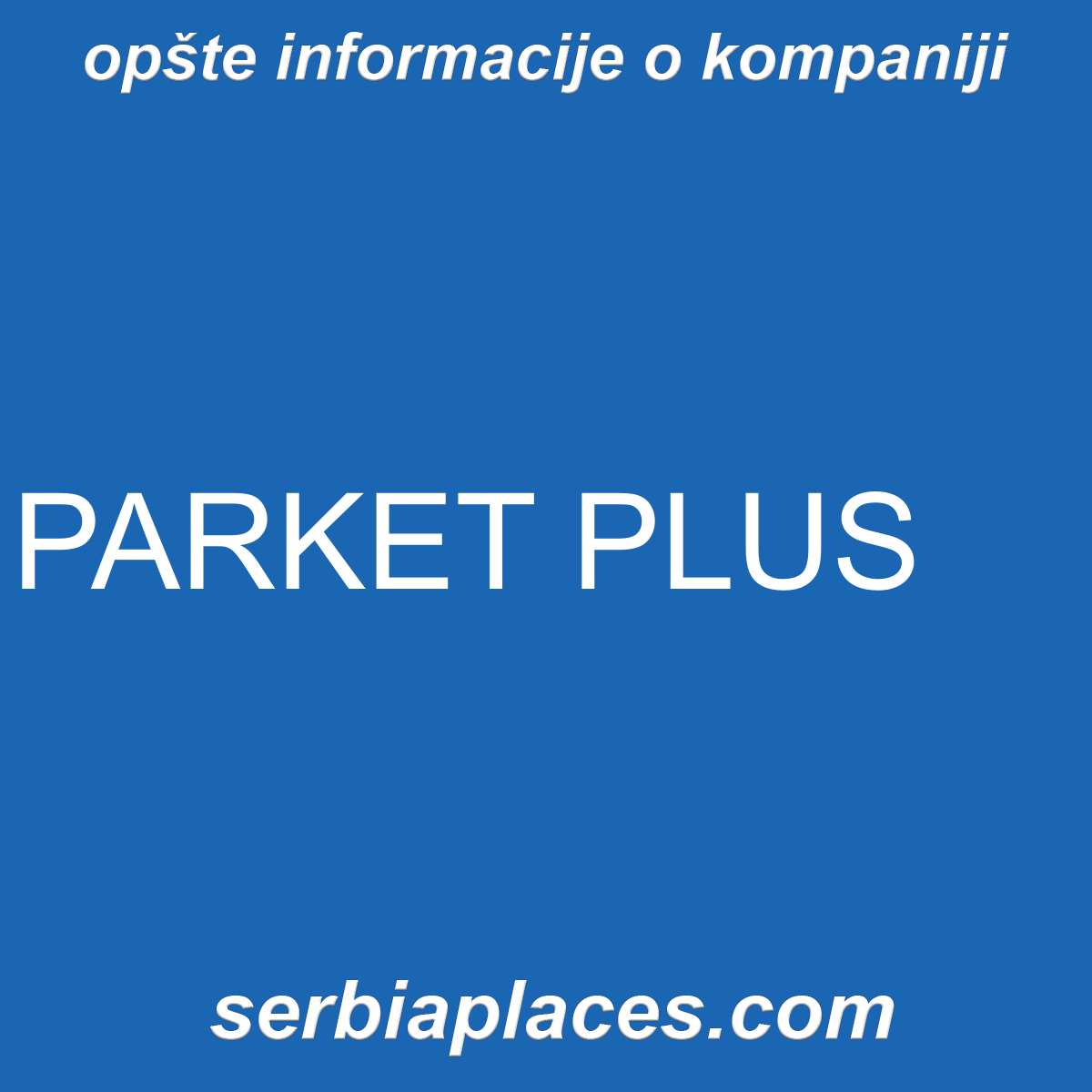 PARKET PLUS