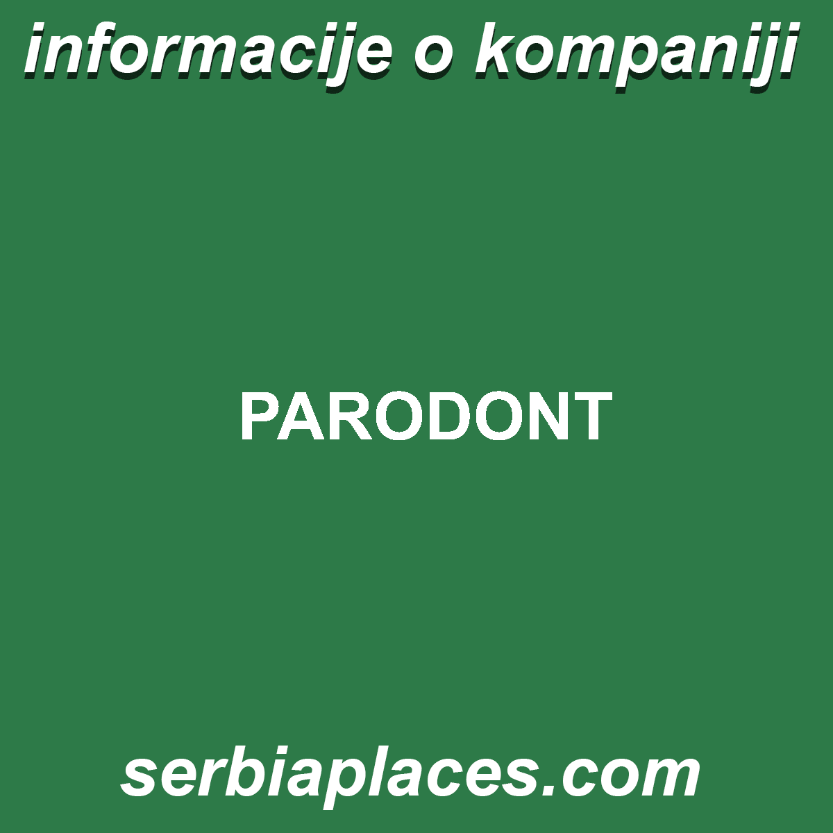 PARODONT
