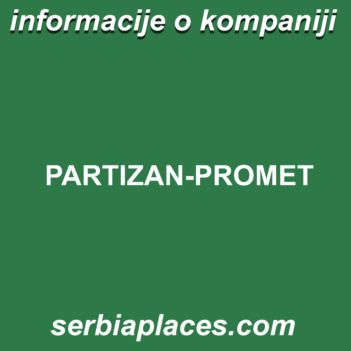 PARTIZAN-PROMET