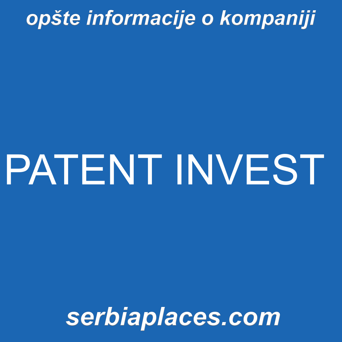 PATENT INVEST