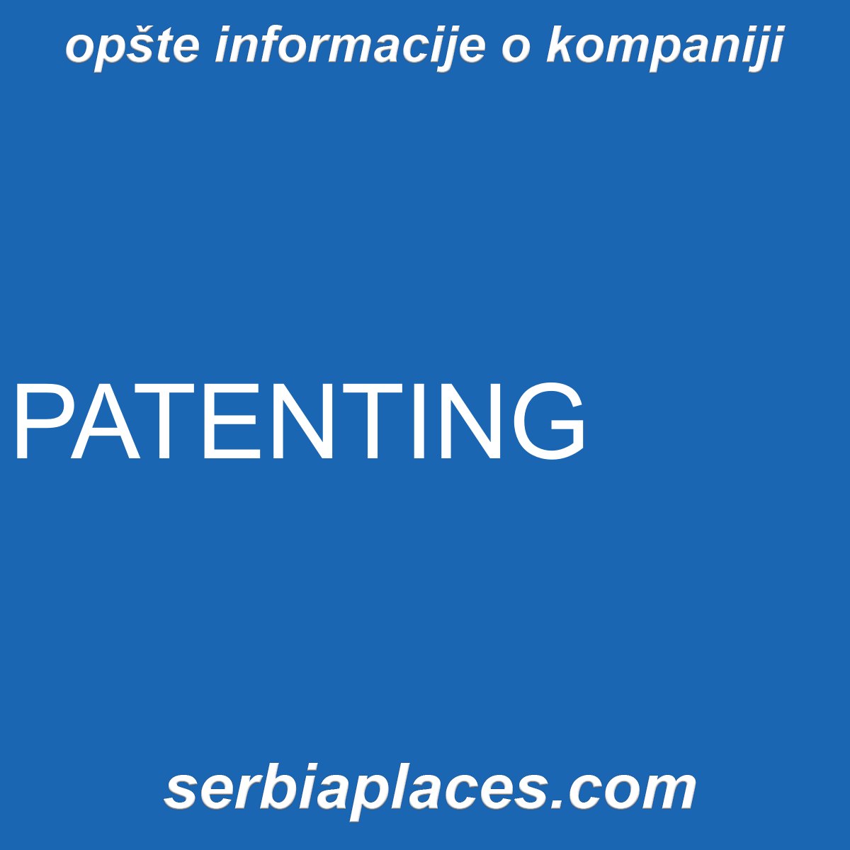 PATENTING